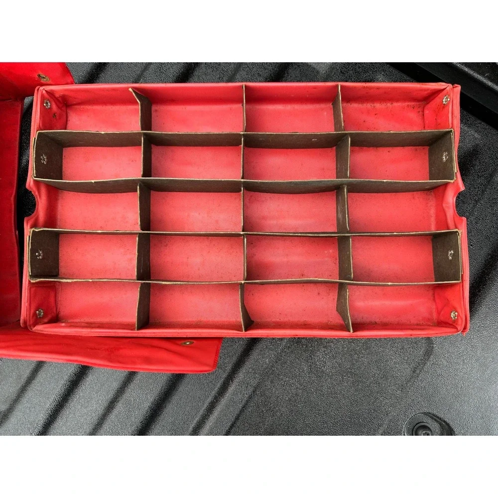 Mattel Miniature Cars Carrying‎ Case Vintage 1966 Matchbox Storage
